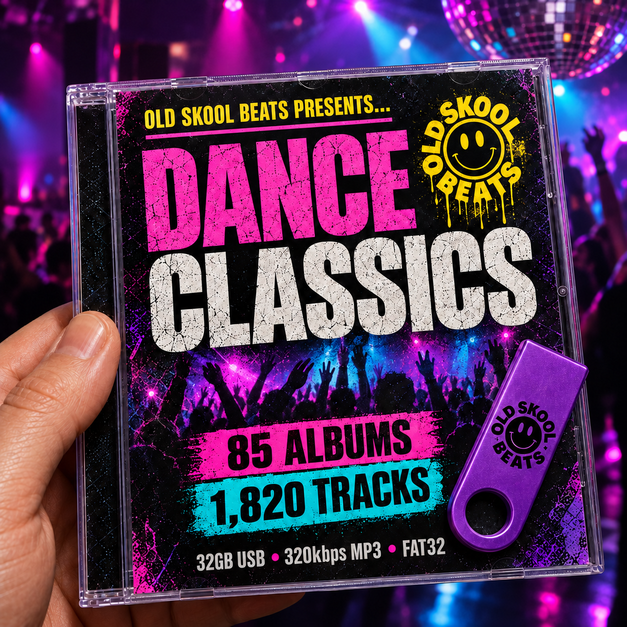 Dance Classics purple USB