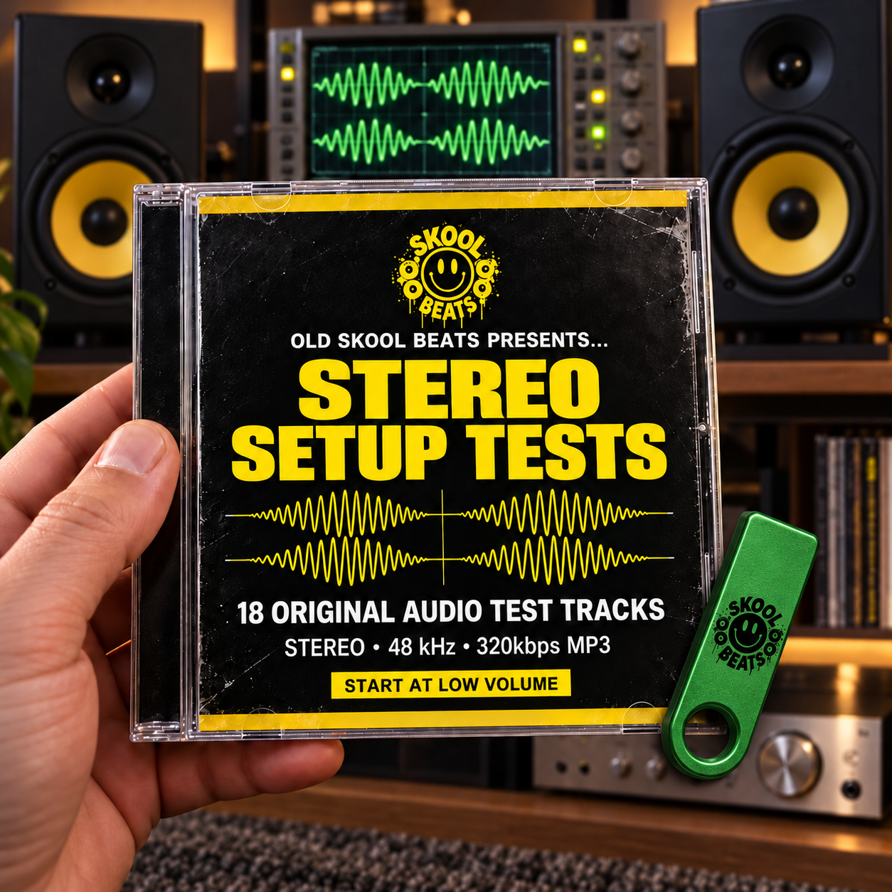 Speaker & Stereo Setup Test USB