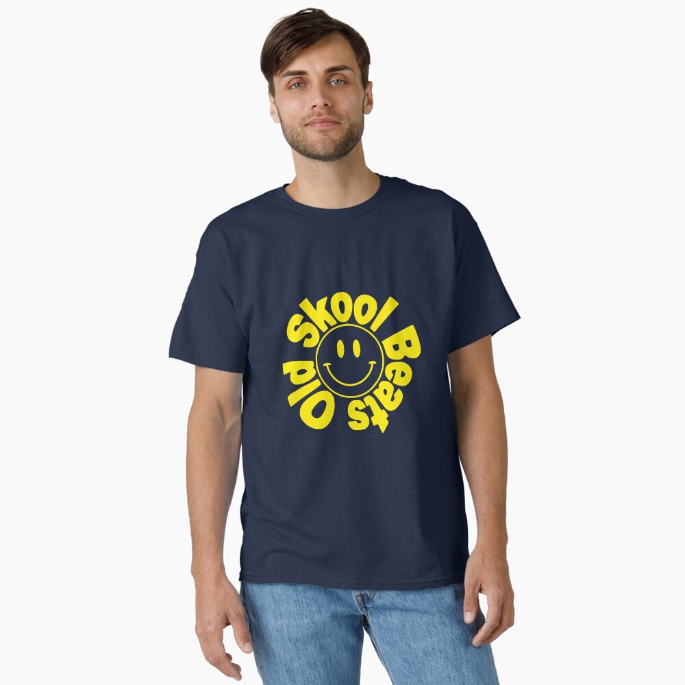 Old Skool Beats yellow logo classic t-shirt